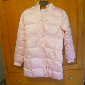 Pink kids size 14 winter coat